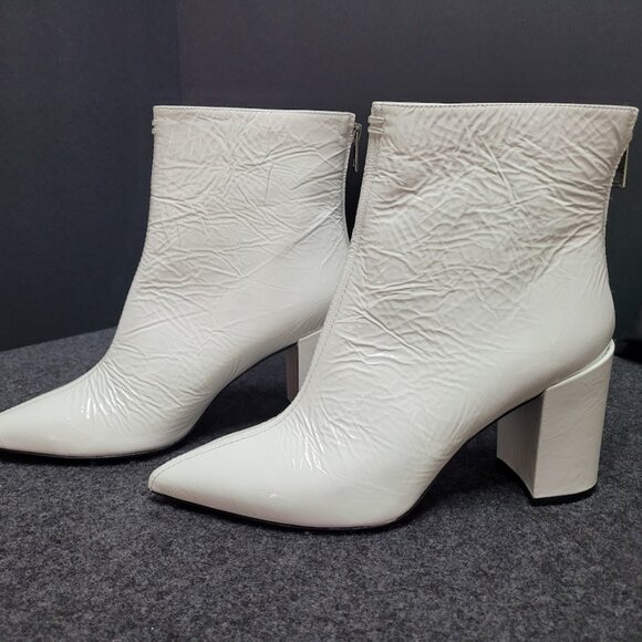 NWOB Zadig & Voltaire Women's Glimmer Block Heel Ankle Booties EU-39 US-8.5 - Picture 4 of 13